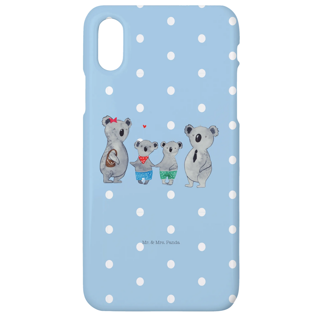 Etui na iPhone 10 Rodzina koali dwa Handycover, Iphone 10, Iphone X, Cover, Handy, Handy Case, Handyhülle, Hülle, Bruder, Opa, Familie, Muttertag, Oma, Vatertag, Mama, Schwester, Papa, Koalabär, Koalafamilie, Beste Familie, Familienleben, Lieblingsfamilie, Koala, Familienzeit