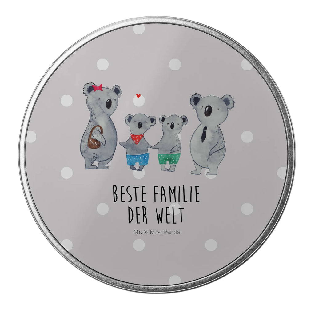 Round tin Koala family with two kids metalldosen, runddosen, runddose, Blechdose, Keksdose, Geschenkdose, Runde Dose, Aufbewahrungsdose, runde dosen, geschenkdosen, Metallbox, blechdosen, dosen, Blechdose Rund, runde keksdose, plätzchendose, Vorratsdosen, gebäckdose, plätzchendosen, gebäckdosen, Dose, Aufbewahrungsbox, Vorratsdose, Runde Blechdose, Metalldose Rund, runde blechdosen, runde keksdosen, Metalldose, metallboxen, Aufbewahrungsdosen, keksdosen, Opa, Mama, Schwester, Muttertag, Bruder, Familie, Vatertag, Oma, Papa, Familienleben, Koalabär, Koalafamilie, Lieblingsfamilie, Familienzeit, Beste Familie, Koala