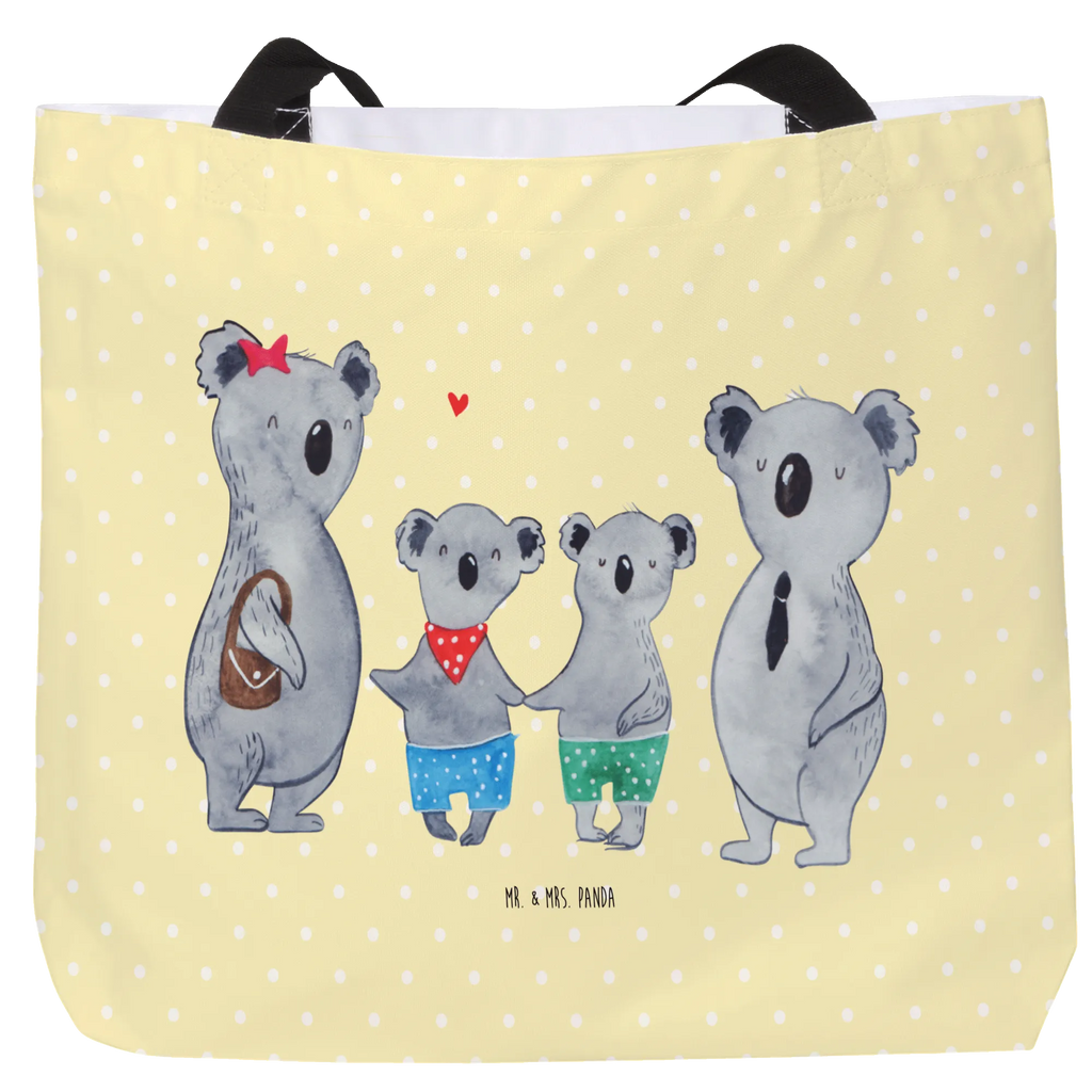 Shopper Koala family with two kids Alltagstasche, Freizeittasche, Tragebeutel, Tasche, Shopper, Einkaufstasche, Beutel, Schulbeutel, Strandtasche, Schultasche, Einkaufsbeutel, Familie, Vatertag, Muttertag, Bruder, Schwester, Mama, Papa, Oma, Opa, Koalabär, Familienleben, Lieblingsfamilie, Koala, Koalafamilie, Familienzeit, beste Familie