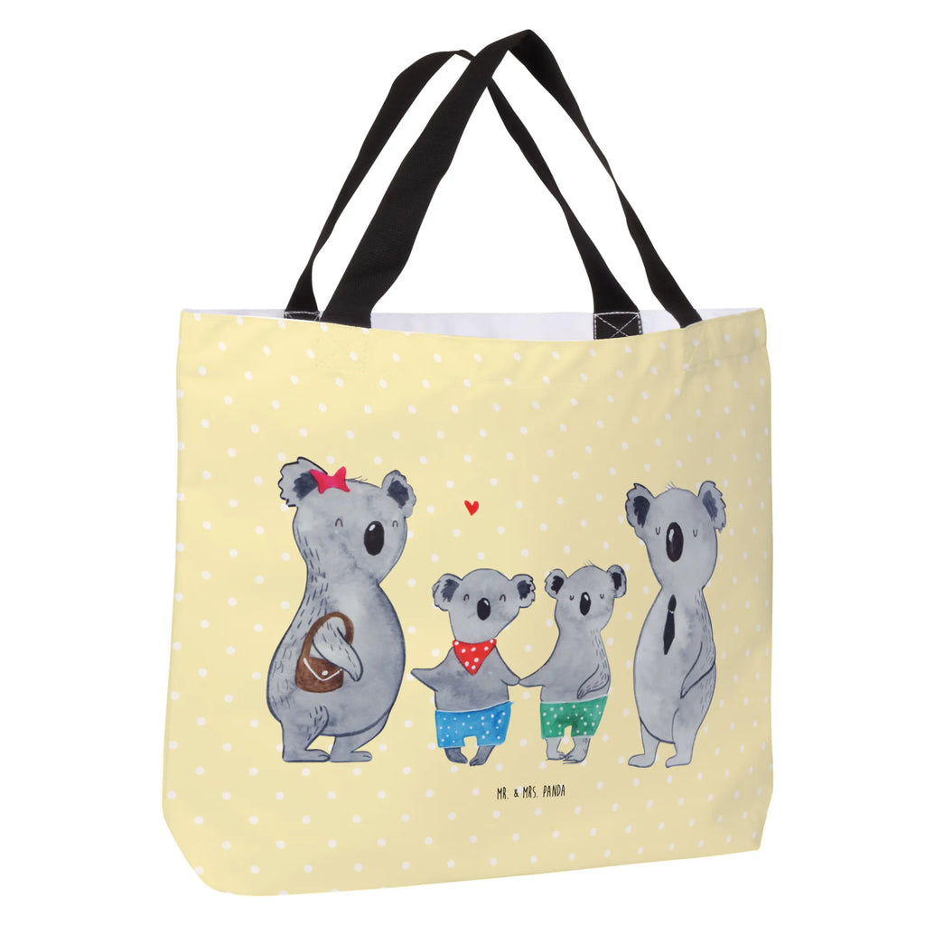 Shopper Koala family with two kids Alltagstasche, Freizeittasche, Tragebeutel, Tasche, Shopper, Einkaufstasche, Beutel, Schulbeutel, Strandtasche, Schultasche, Einkaufsbeutel, Familie, Vatertag, Muttertag, Bruder, Schwester, Mama, Papa, Oma, Opa, Koalabär, Familienleben, Lieblingsfamilie, Koala, Koalafamilie, Familienzeit, beste Familie