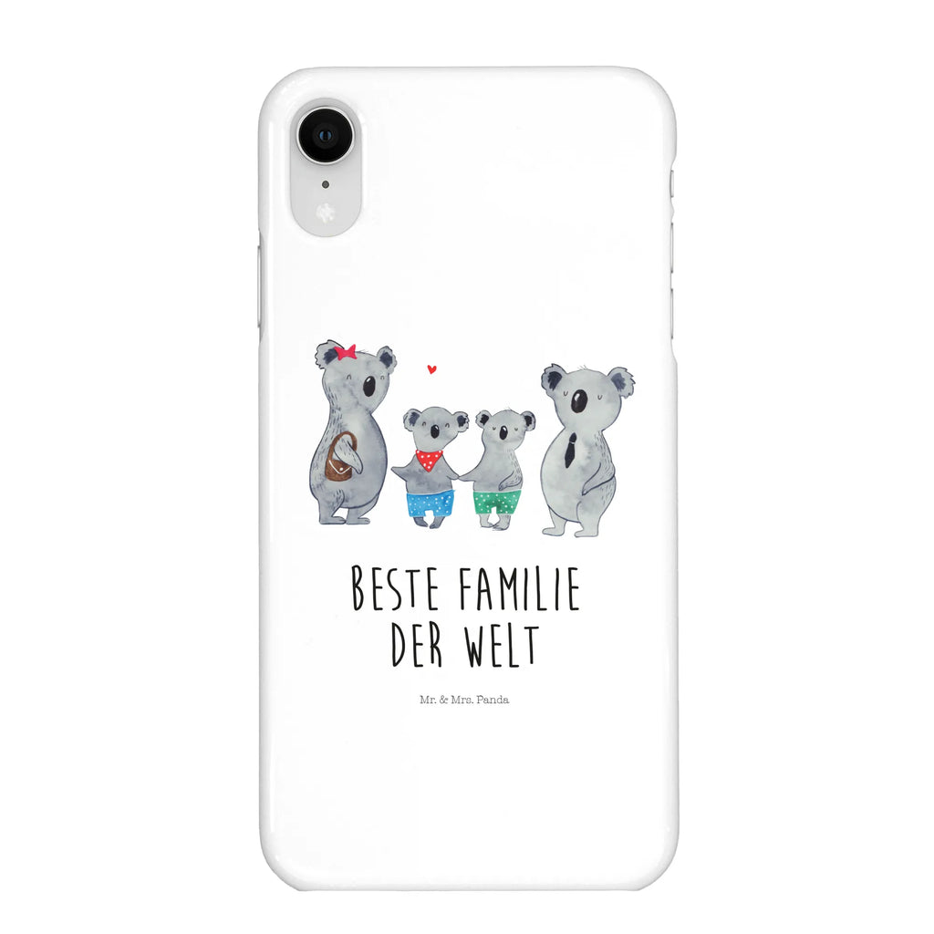 Etui na iPhone 10 Rodzina koali dwa Handycover, Iphone 10, Iphone X, Cover, Handy, Handy Case, Handyhülle, Hülle, Bruder, Opa, Familie, Muttertag, Oma, Vatertag, Mama, Schwester, Papa, Koalabär, Koalafamilie, Beste Familie, Familienleben, Lieblingsfamilie, Koala, Familienzeit