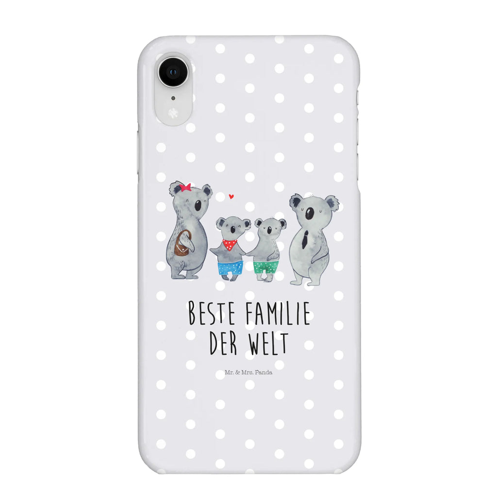 Etui na iPhone 10 Rodzina koali dwa Handycover, Iphone 10, Iphone X, Cover, Handy, Handy Case, Handyhülle, Hülle, Bruder, Opa, Familie, Muttertag, Oma, Vatertag, Mama, Schwester, Papa, Koalabär, Koalafamilie, Beste Familie, Familienleben, Lieblingsfamilie, Koala, Familienzeit