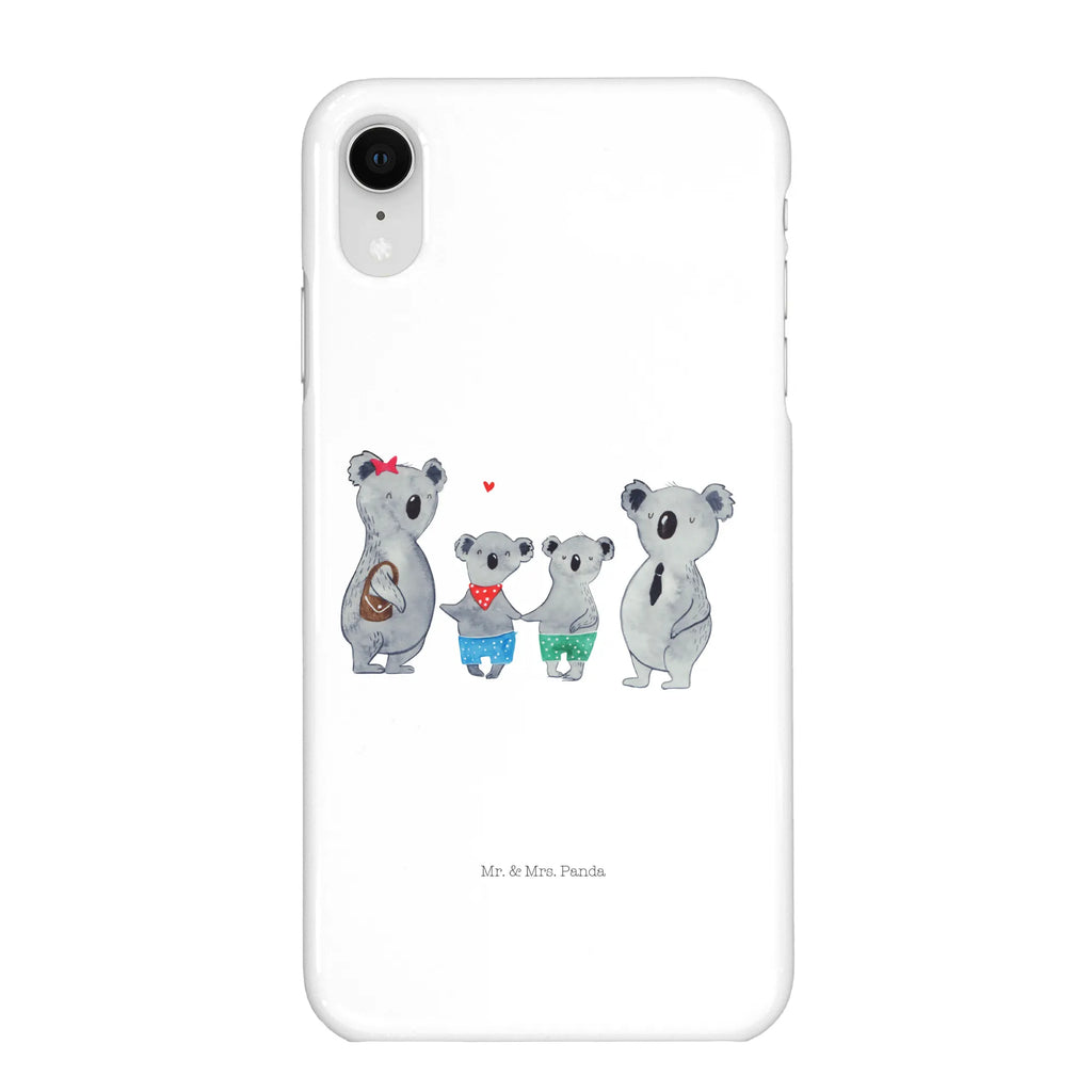 Etui na iPhone 10 Rodzina koali dwa Handycover, Iphone 10, Iphone X, Cover, Handy, Handy Case, Handyhülle, Hülle, Bruder, Opa, Familie, Muttertag, Oma, Vatertag, Mama, Schwester, Papa, Koalabär, Koalafamilie, Beste Familie, Familienleben, Lieblingsfamilie, Koala, Familienzeit