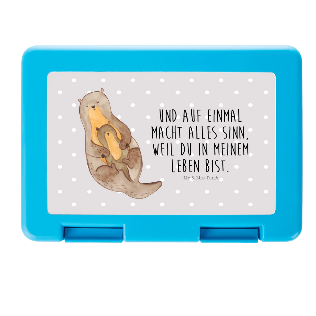 Pudełko na kanapki wydra dziecko Brotbox, Snackbox, Lunch box, Butterbrotdose, Brotzeitbox, Otter, Fischotter, Seeotter, Otter Seeotter See Otter