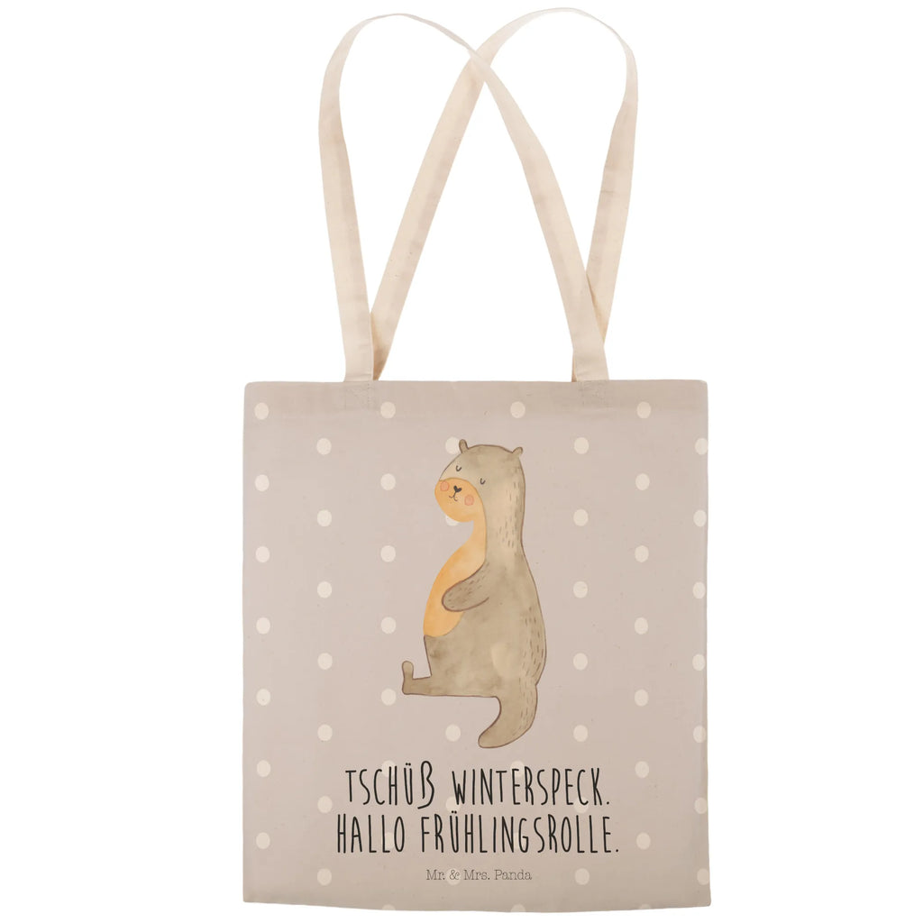 Shopping bag otter Belly shoulder bag, pouch, bag, Carrier bag, cloth bag, cotton bag, shopper, otter, marten, sea otter, European otter, water mammal, aquatic animal, baby otter, predator, water, otter gifts, animal lover, gift ideas for animal lovers, animal, mammal, water animal, gifts for people in love, Otter Sea Otter Lake Otter