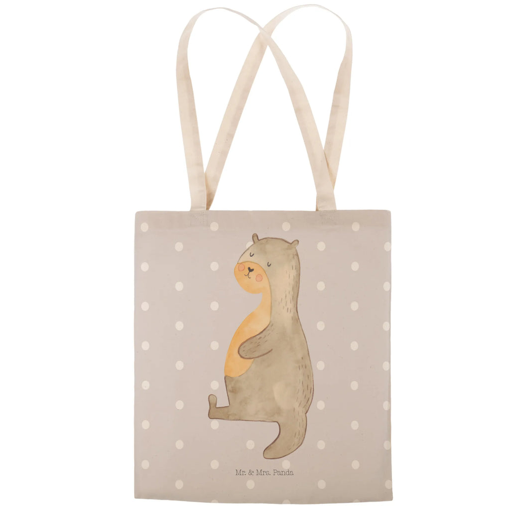 Shopping bag otter Belly shoulder bag, pouch, bag, Carrier bag, cloth bag, cotton bag, shopper, otter, marten, sea otter, European otter, water mammal, aquatic animal, baby otter, predator, water, otter gifts, animal lover, gift ideas for animal lovers, animal, mammal, water animal, gifts for people in love, Otter Sea Otter Lake Otter