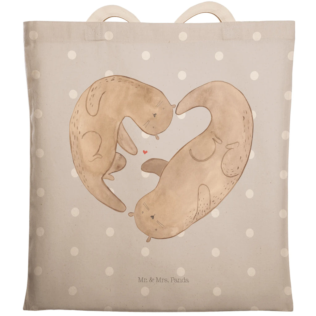 torba na zakupy wydra serce Kuna, wydra, morska wydra