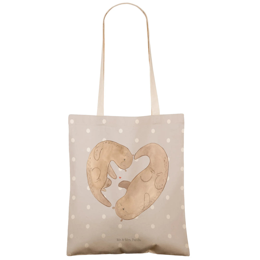 torba na zakupy wydra serce Kuna, wydra, morska wydra