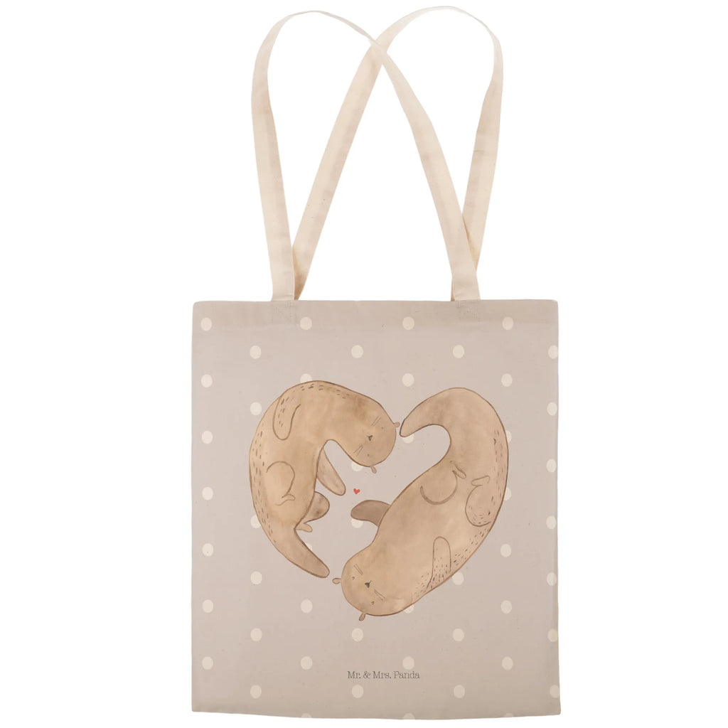 torba na zakupy wydra serce Kuna, wydra, morska wydra