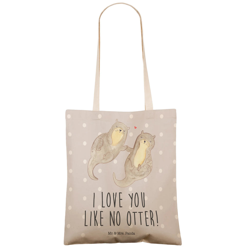 Einkaufstasche Otter händchenhaltend Schultertasche, Tüte, Stoffbeutel, Freizeittasche, cityshopper, Stofftasche, Stofftragetasche, Umhängetasche, Alltagstasche, Strandtasche, Tragetaschen, Stoffeinkaufstaschen, Beutel, Einkaufsbeutel, Beutel Tasche, taschen shopper, shopping bag, Stofftaschen, stoffshopper, Shopper, Einkaufstaschen, markttasche, Einkaufstasche, Otter, Fischotter, Seeotter, Otter Seeotter See Otter
