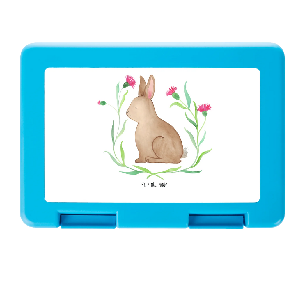 Lunch box Hare Sit snack box, BPA-free, lunch box, sandwich box, bread box, Easter, Easter bunny, Happy Easter, Rabbit, Hare, Easter greetings, Love, Easter flower, Greetings