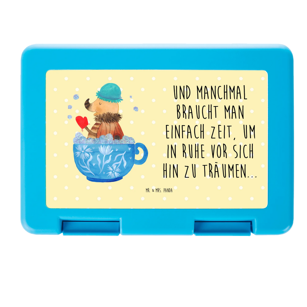 Brotdose Nachtfalter Schaumbad Brotbox, Snackbox, Lunch box, Butterbrotdose, Brotzeitbox, Tiermotive, Gute Laune, lustige Sprüche, Tiere, Nachtfalter, Schaumbad, Badezimmer, Bad, WC, Badezimmerdeko, Baden, Tasse, Träumen, verträumt, Ziele, Zeitmanagement