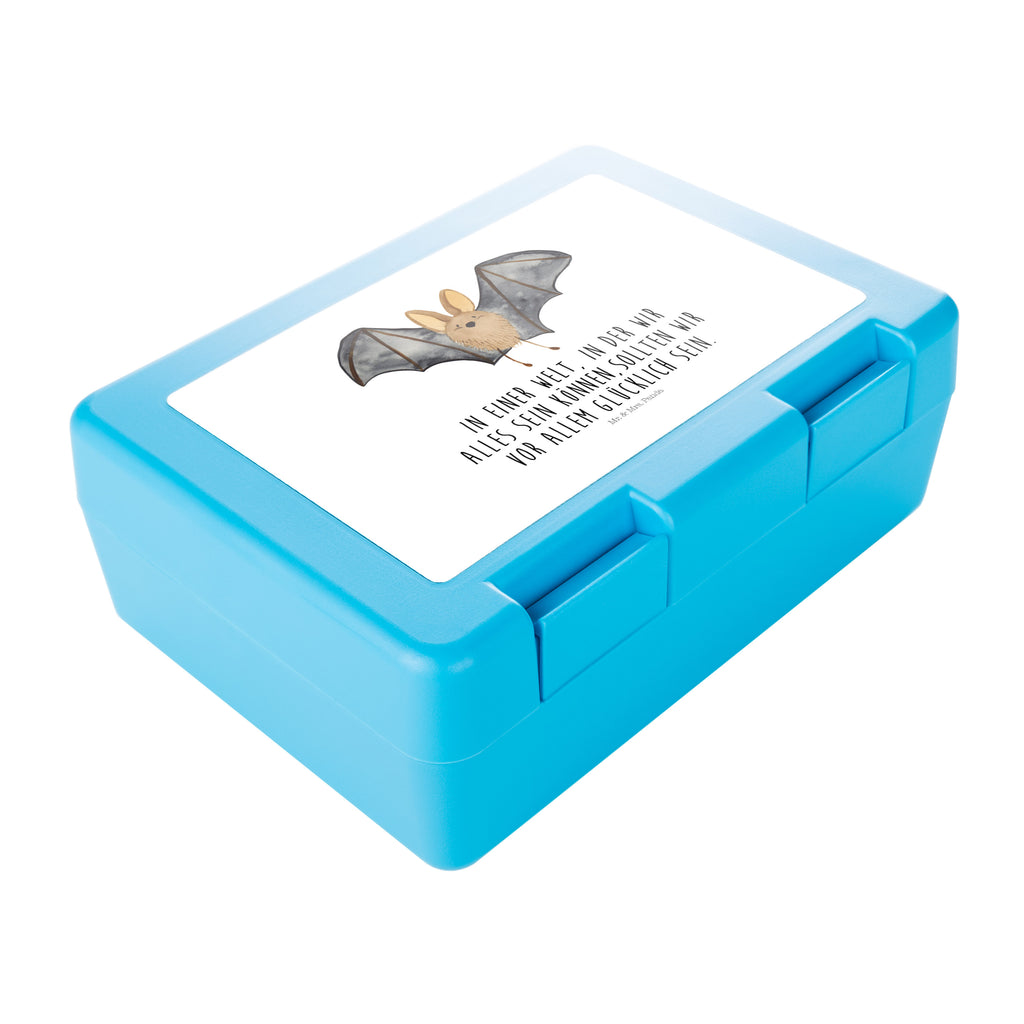 Brotdose Fledermaus Flügel Brotbox, Snackbox, Lunch box, Butterbrotdose, Brotzeitbox, Tiermotive, Gute Laune, lustige Sprüche, Tiere