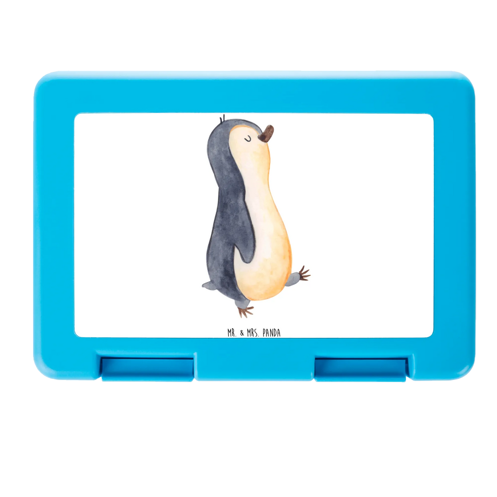 Lunch box Penguin march Brotbox, Snackbox, Lunch box, Butterbrotdose, Brotzeitbox, Pinguin, Pinguine, Frühaufsteher, Langschläfer, Bruder, Schwester, Familie