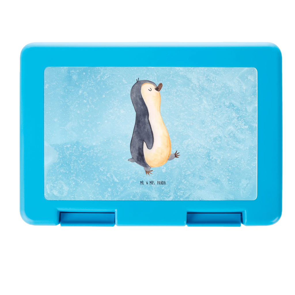 Lunch box Penguin march Brotbox, Snackbox, Lunch box, Butterbrotdose, Brotzeitbox, Pinguin, Pinguine, Frühaufsteher, Langschläfer, Bruder, Schwester, Familie