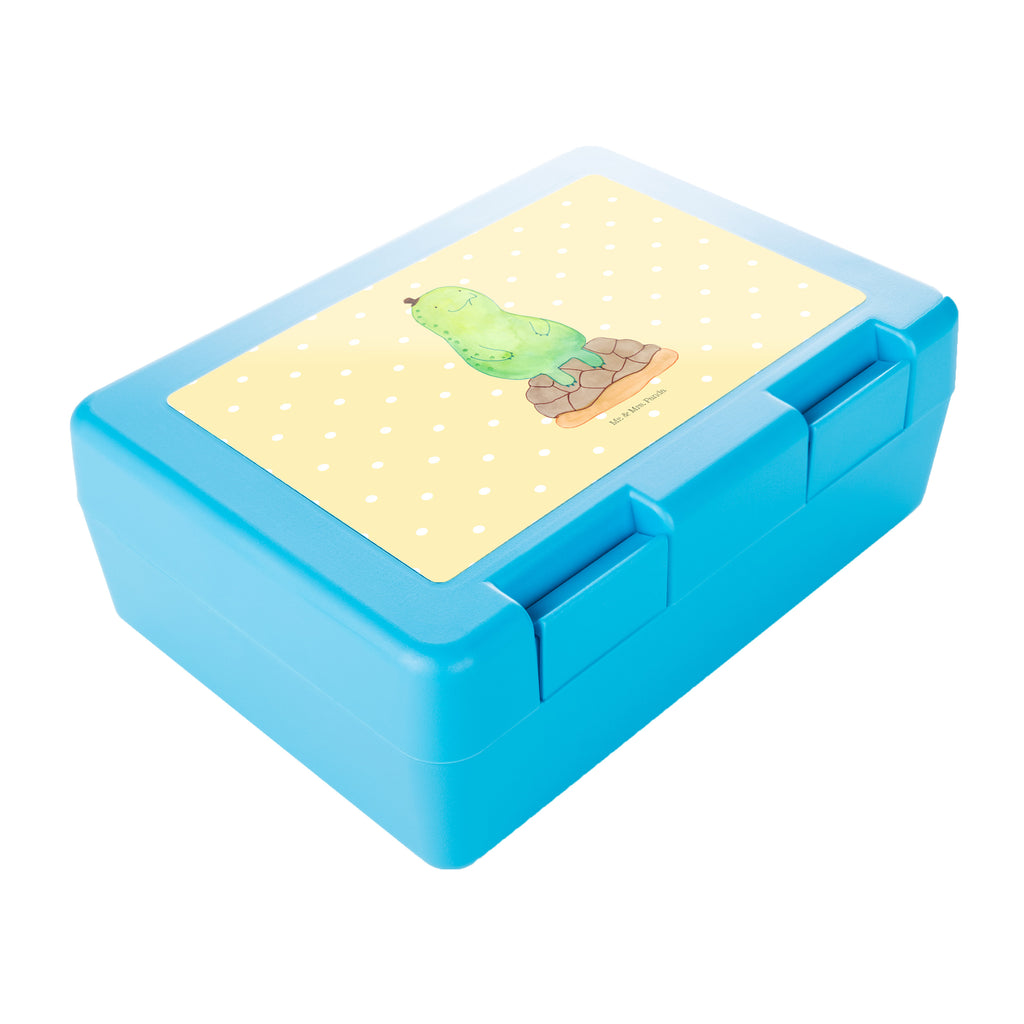 Brotdose Schildkröte pausiert Brotbox, Snackbox, Lunch box, Butterbrotdose, Brotzeitbox, Schildkröte, Achtsamkeit, Entschleunigen, achtsam