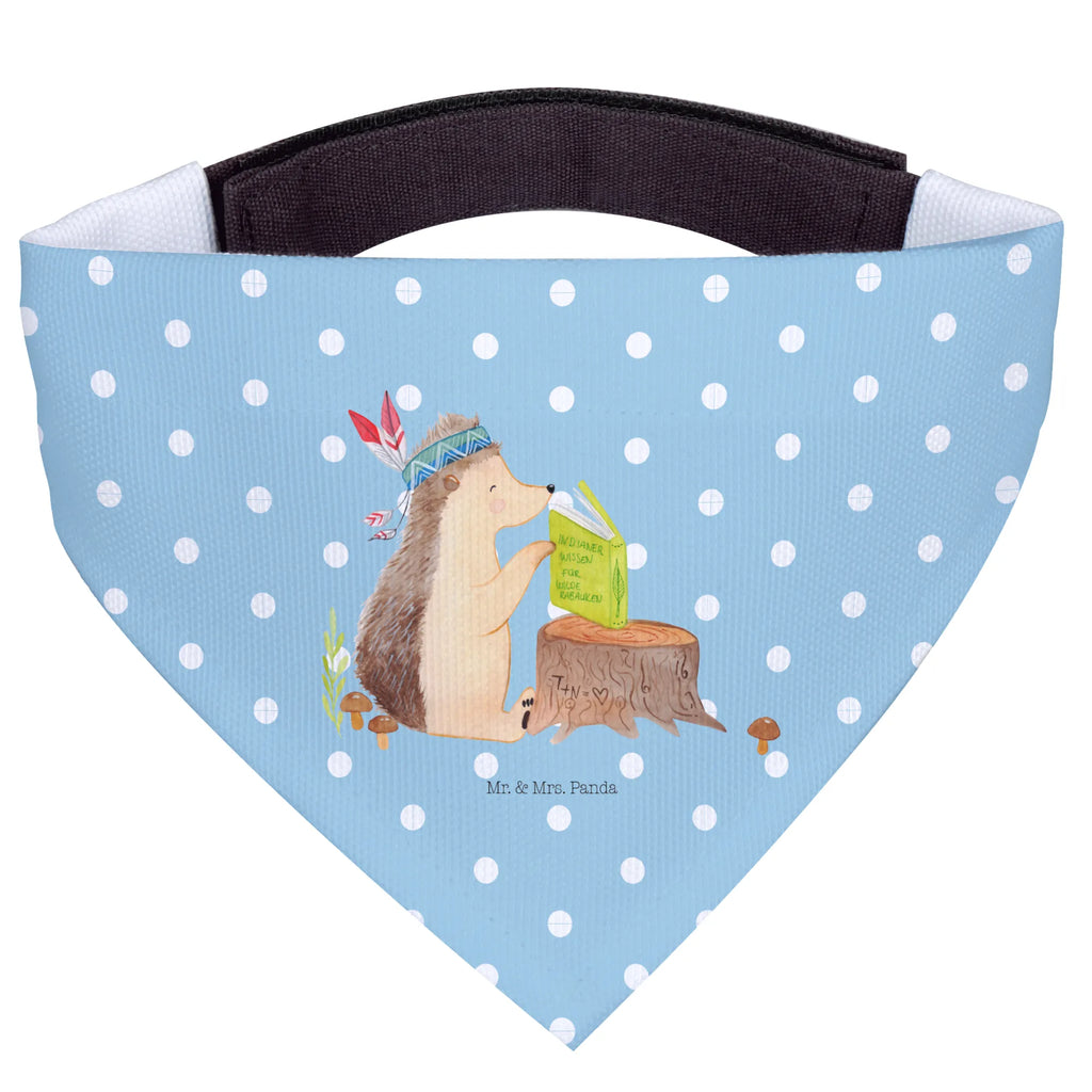 Chusta na szyję dla psa L jeż Ozdoba z piór Mittelgroße Hunde, Tuch, Halstuch, Hunde, Hundehalstuch, Mittel, Tiere, Waldtiere, Lagerfeuer, Indianer, Igel, Camping, Abenteuer