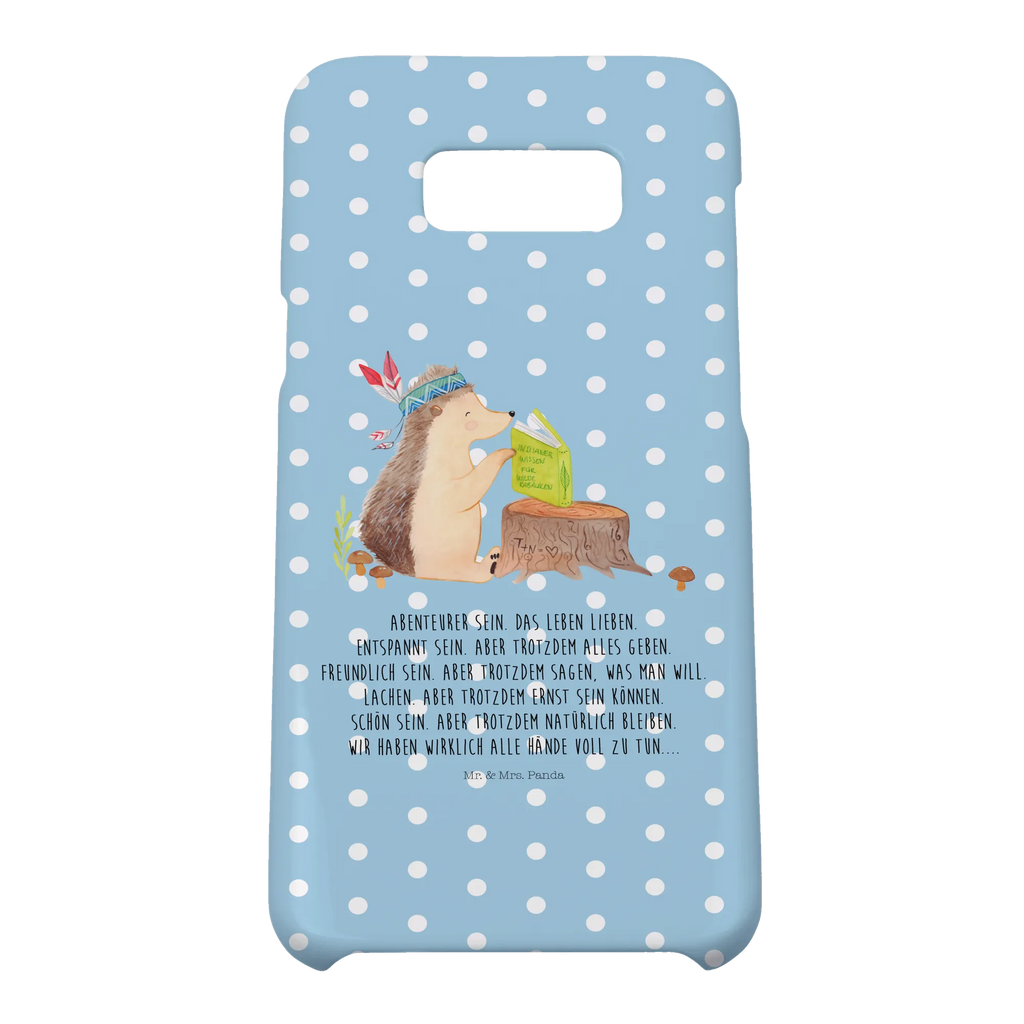 Handyhülle Igel Federschmuck Handy Case, Cover, Handyhülle, Iphone X, Hülle, Handy, Iphone 10, Handycover, Waldtiere, Tiere, Camping, Lagerfeuer, Igel, Indianer, Abenteuer