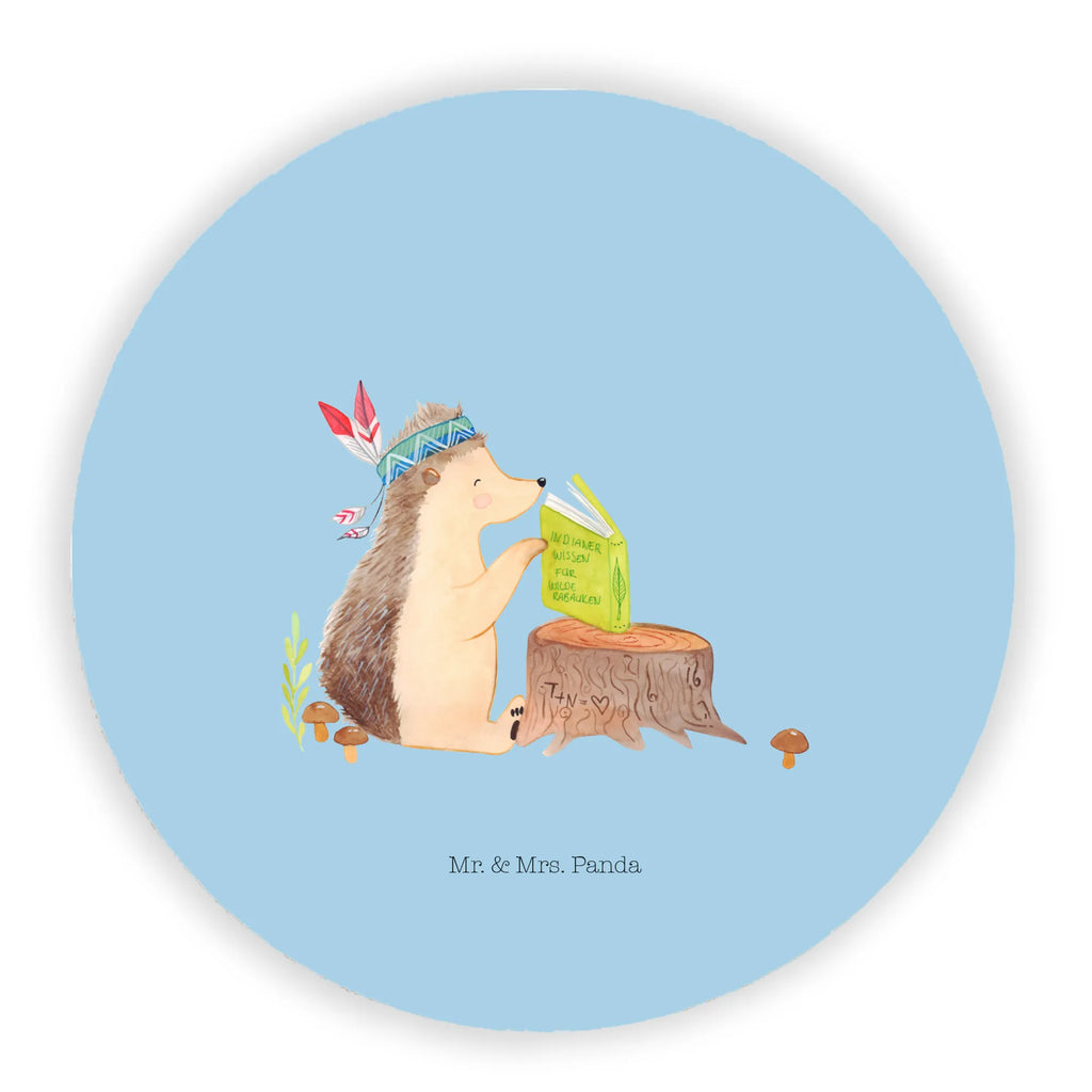 Okrągły magnes jeż Ozdoba z piór kühlschrankmagnete, Kühlschrankmagnet, rundmagnet, magnete, Waldtiere, Tiere, Camping, Lagerfeuer, Indianer, Abenteuer, Igel