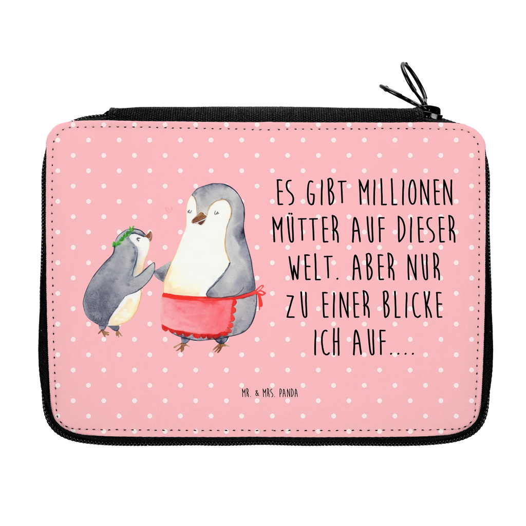 Leather folder Penguin with child Etui für Stifte, Federtasche, Schlampermäppchen, Schuletui, Federmappe Set, Schulmäppchen, Bleistiftetui, Stiftetasche, Schreibmappe, Schüleretui, Buntstiftmäppchen, Stiftebeutel, Buntstiftetui, Federmäppchen, Zeichenetui, Malmappe, Stifte Etui, Bleistift Etui, Stiftemappe, Farbstiftetui, Schreibetui, Stifteetui, Mäppchen, Oma, Opa, Muttertag, Familie, Schwester, Bruder, Vatertag, Mama, Papa, Mutti, Mami, Geburststag, Mutter, Geschenk