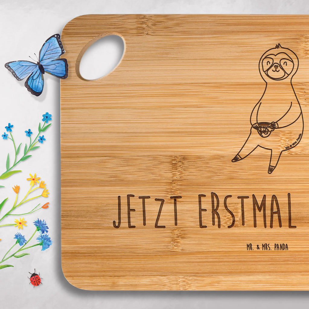 Bambus - deska do krojenia Leniwiec kawa Leniwiec, prezent z leniwcem, dekoracja z leniwcem