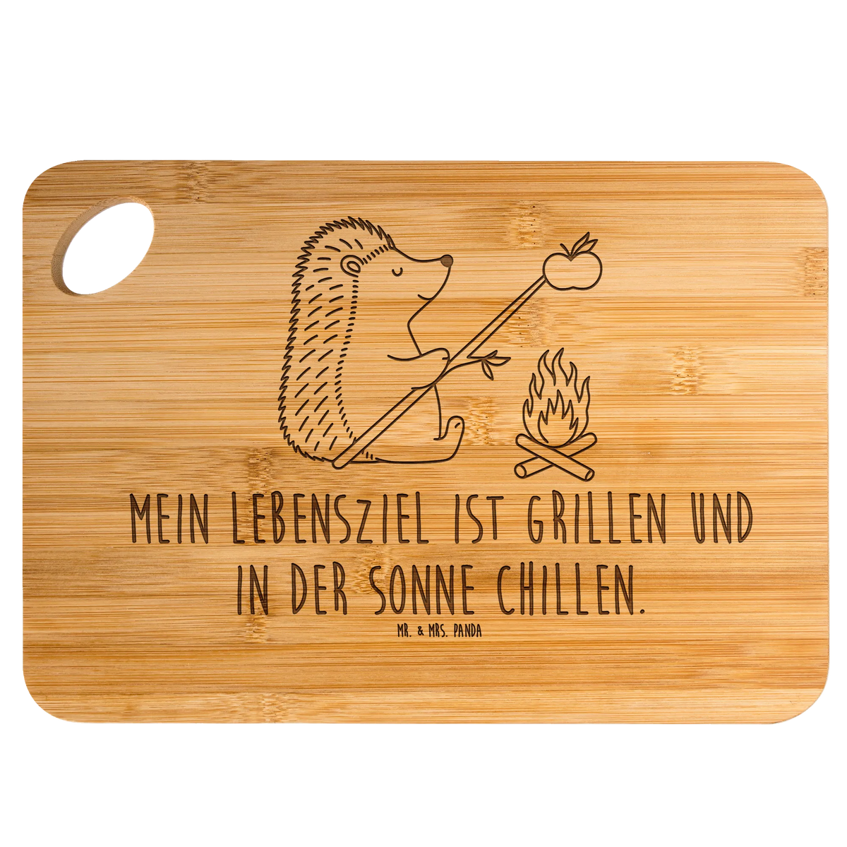 Schneidebrett Igel Grillen