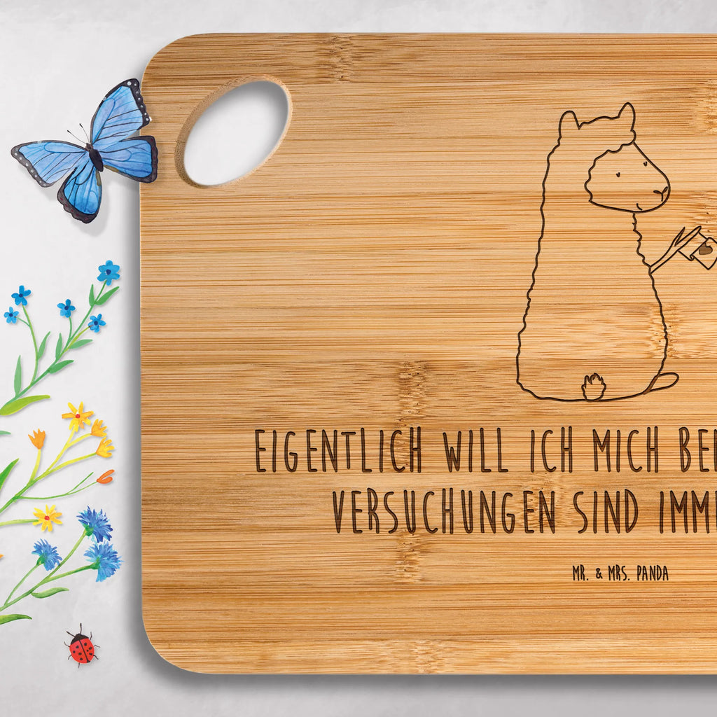 Bamboo chopping board alpaca banner bamboo, board, kitchen, robust, slices, breakfast, nature, carving board, dulcimer, breakfast board, kitchen board, engraving, cutting board, cutting block, solid, wood, alpaca, llama, pako, camel, Peru, animal, favourite animal, alpacas, love, Alpaca, llamas