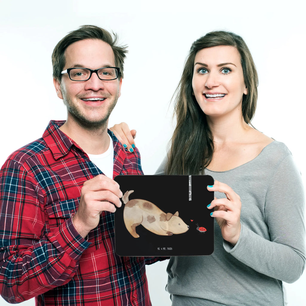 Mouse mat Dog ladybug PC Zubehör, Designer Mauspad, Mausunterlage, Mauspad Büro, Computer zubehör, Mousepad, Büroausstattung, Arbeitszimmer, Mauspad, Einzigartiges Mauspad, Hund, Hundemotiv, Haustier, Hunderasse, Tierliebhaber, Hundebesitzer, Sprüche, Mischling, Mischlinghund, Hunde, Hundespruch, Marienkäfer