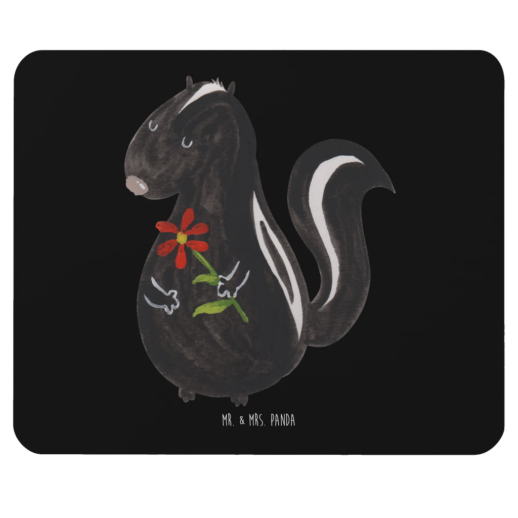 Mouse mat skunk flower Arbeitszimmer, Büroausstattung, Einzigartiges Mauspad, Computer zubehör, Designer Mauspad, Mauspad, PC Zubehör, Mausunterlage, Mousepad, Mauspad Büro, Stinktier, Skunk, Stinker, Wildtier, Tagträumer, verträumt, Stinki, Raubtier, Dreams, Träume