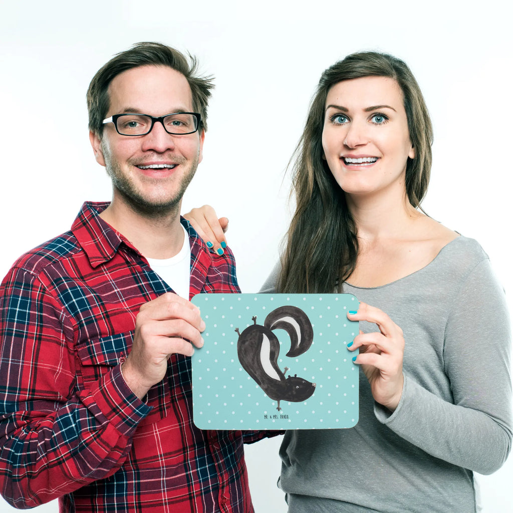 Mouse mat skunk handstand Computer zubehör, Mauspad Büro, Designer Mauspad, PC Zubehör, Mousepad, Mausunterlage, Mauspad, Einzigartiges Mauspad, Büroausstattung, Arbeitszimmer, Stinktier, Skunk, verpielt, Raubtier, Kind, Stinki, Spielplatz, Wildtier, Stinker