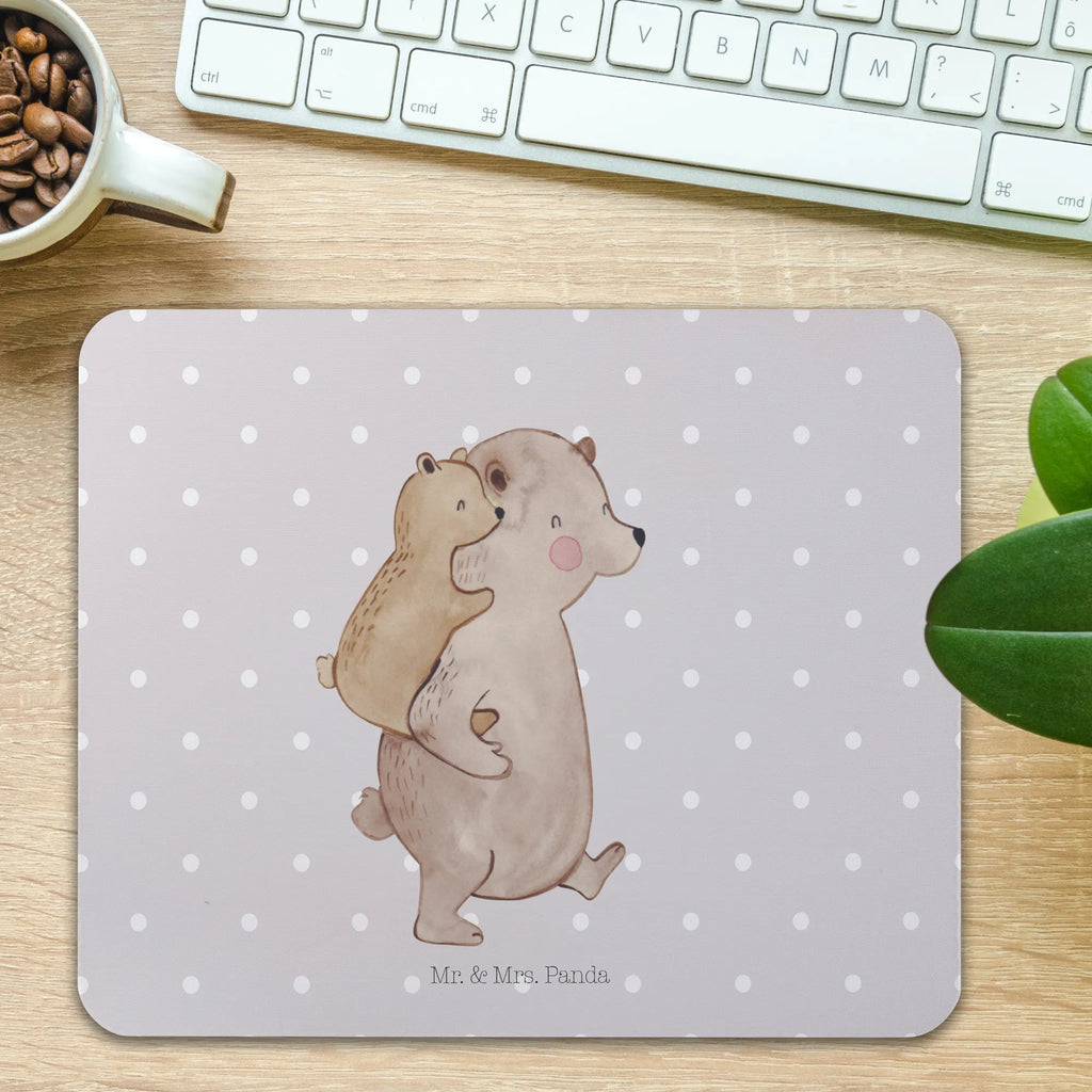Mouse mat Papa Bear fun, Gift, Mouse, Study, mousepad, Motif, Print, Mouse Pad, saying, Pad, PC, Office, Student, Work, Family, Father's Day, Mother's Day, brother, sister, Mom, Dad, present, father's day, dad, uncle, birthday, daddy