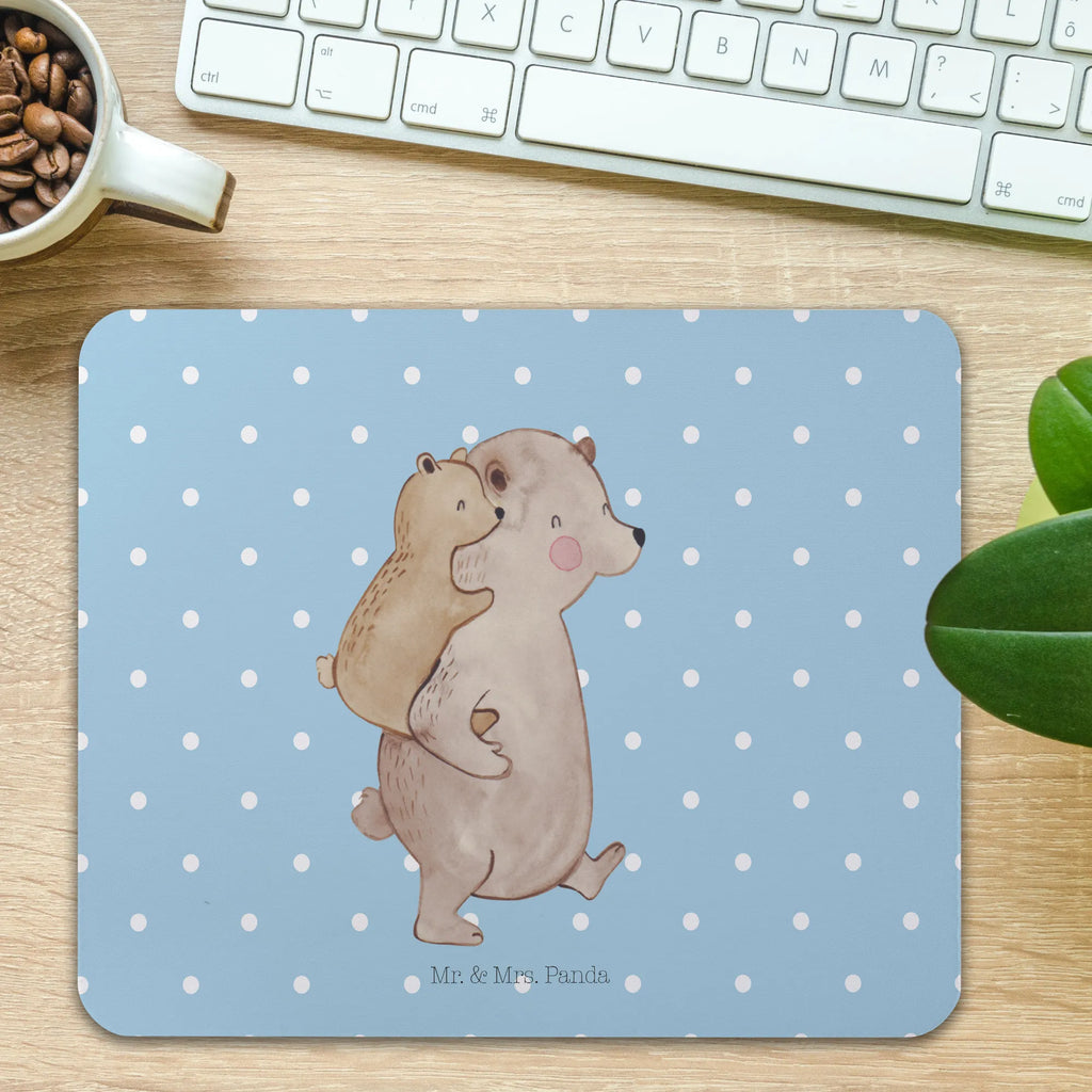Mouse mat Papa Bear fun, Gift, Mouse, Study, mousepad, Motif, Print, Mouse Pad, saying, Pad, PC, Office, Student, Work, Family, Father's Day, Mother's Day, brother, sister, Mom, Dad, present, father's day, dad, uncle, birthday, daddy