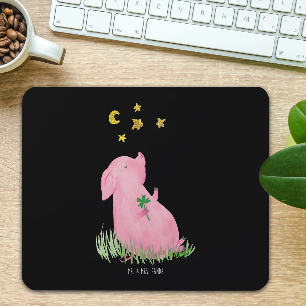 Mouse mat Pig Luck Mauspad Büro, Mausunterlage, Designer Mauspad, Computer zubehör, Mauspad, Büroausstattung, Arbeitszimmer, PC Zubehör, Einzigartiges Mauspad, Mousepad, Tiermotive, Gute Laune, lustige Sprüche, Tiere, Sernchen, Motivation, Glücksbringer, Schwein, Träume, Sterne, Schweinchen, Ziele, Glücksschwein. Glück