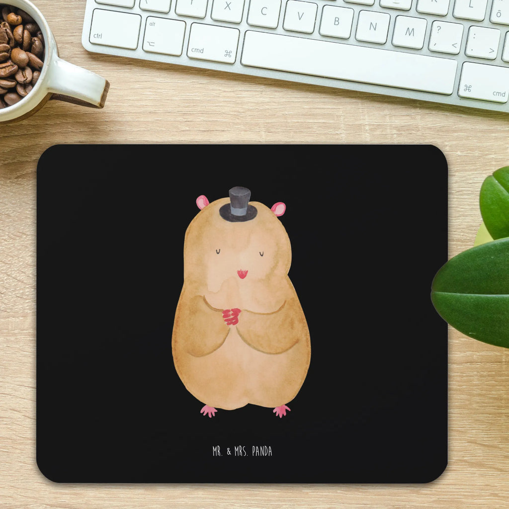 Mouse mat hamster cap Büroausstattung, Mauspad, Computer zubehör, PC Zubehör, Einzigartiges Mauspad, Mousepad, Arbeitszimmer, Mauspad Büro, Mausunterlage, Designer Mauspad, Tiermotive, Gute Laune, lustige Sprüche, Tiere, Magier, Hamster, Hut, Zylinder, Zauberer, Zwerghamster