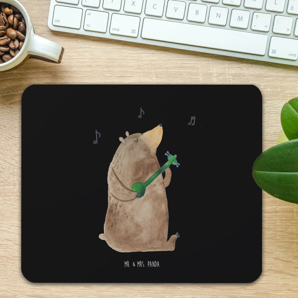 Podkładka pod mysz niedźwiedź Gitara Niedźwiedź, Miś, Pluszowy miś