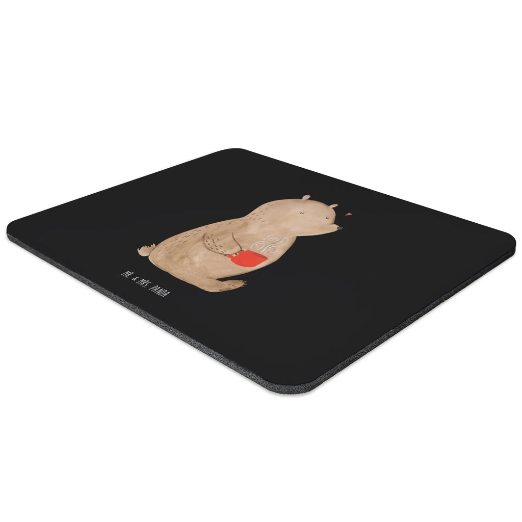 Mouse mat bear Coffee fun, Motif, Mouse Pad, mousepad, PC, Pad, Student, Mouse, Gift, Office, Work, saying, Study, Print, bear, teddy, teddy bear, cuddly toy, good morning, conquer the world, coffee, morning routine, save the world, motivation, bears