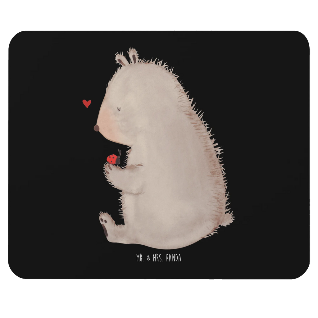 Mouse mat bear ladybug PC, Pad, Work, Student, fun, Mouse Pad, Print, saying, Mouse, mousepad, Office, Motif, Gift, Study, bear, teddy, teddy bear, cuddly toy, life is beautiful, motivation, freedom, ladybird, love