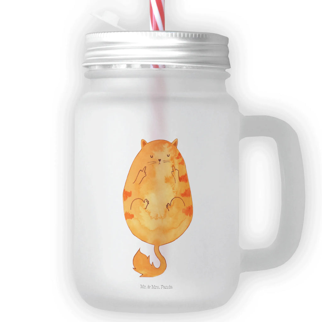 Szklanka Mason Jar Kot ranny ptaszek Kot, motyw kotów, miłośnik kotów, dekoracje z kotami, przyjaciel kotów, entuzjasta kotów, produkty dla kotów, artykuły dla kotów, akcesoria dla kotów, pamiątki z kotami, produkty dla miłośników kotów, motywy kotów