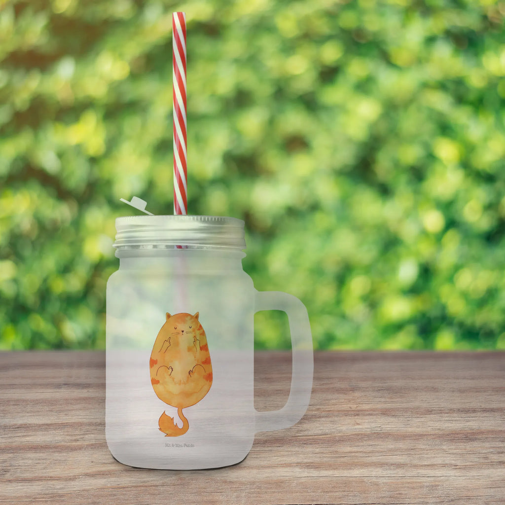Szklanka Mason Jar Kot ranny ptaszek Kot, motyw kotów, miłośnik kotów, dekoracje z kotami, przyjaciel kotów, entuzjasta kotów, produkty dla kotów, artykuły dla kotów, akcesoria dla kotów, pamiątki z kotami, produkty dla miłośników kotów, motywy kotów