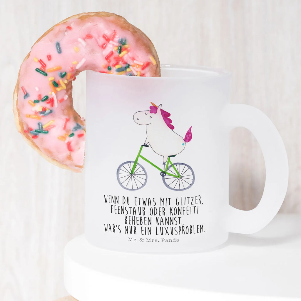 Filiżanka do herbaty Jednorożec Rowerzysta Jednorożec, jednorożce, dekoracje jednorożca, jednorożec