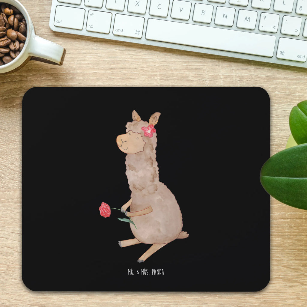 Mouse mat alpaca flower Mausunterlage, PC Zubehör, Mousepad, Mauspad, Büroausstattung, Mauspad Büro, Computer zubehör, Arbeitszimmer, Einzigartiges Mauspad, Designer Mauspad, Alpaka, Lama, Alpaka Geschenk, Alpaka Witz, Alpaka Zitat, Lamas, Blume, Motiv Alpaka, Alpaka Spruch, Alpaka Dekor, Alpaka Dekoration