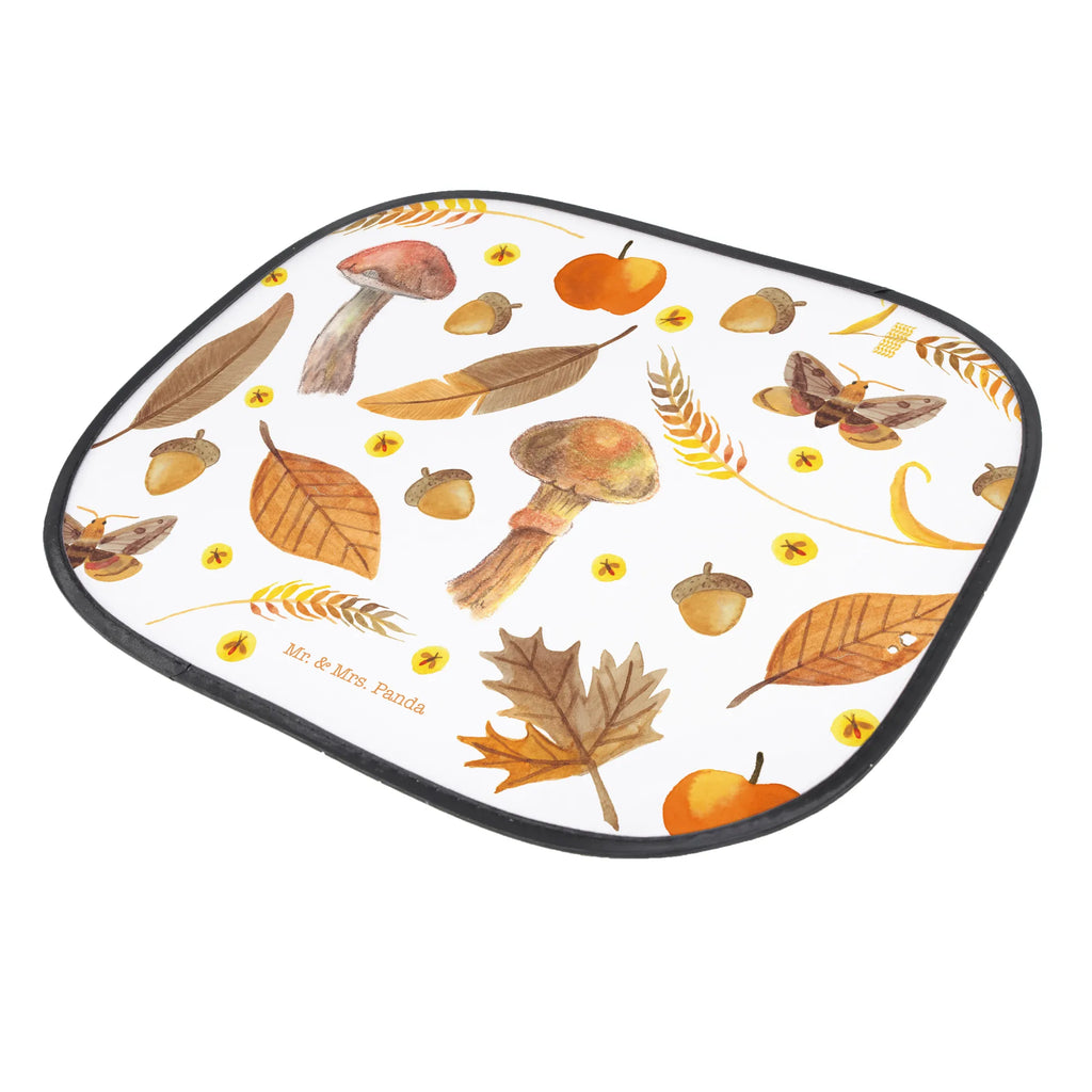 Car sun shade Autumn family, car, children, sun protection, windows, sun visor, back seat, gift, Nature, joy of life, love, gift nature, October, leaf, leaves, autumn leaves, September, autumn, nature motif, season motif, mushrooms, November