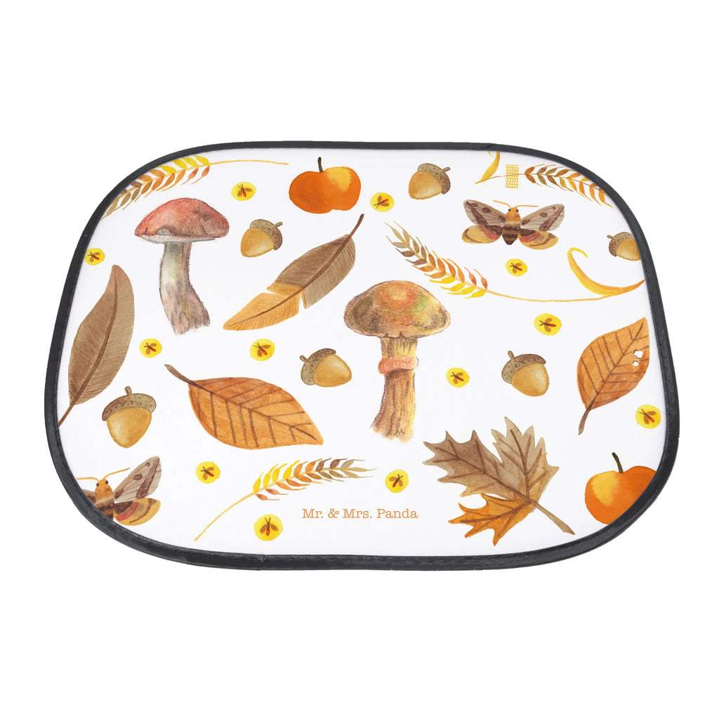 Car sun shade Autumn family, car, children, sun protection, windows, sun visor, back seat, gift, Nature, joy of life, love, gift nature, October, leaf, leaves, autumn leaves, September, autumn, nature motif, season motif, mushrooms, November