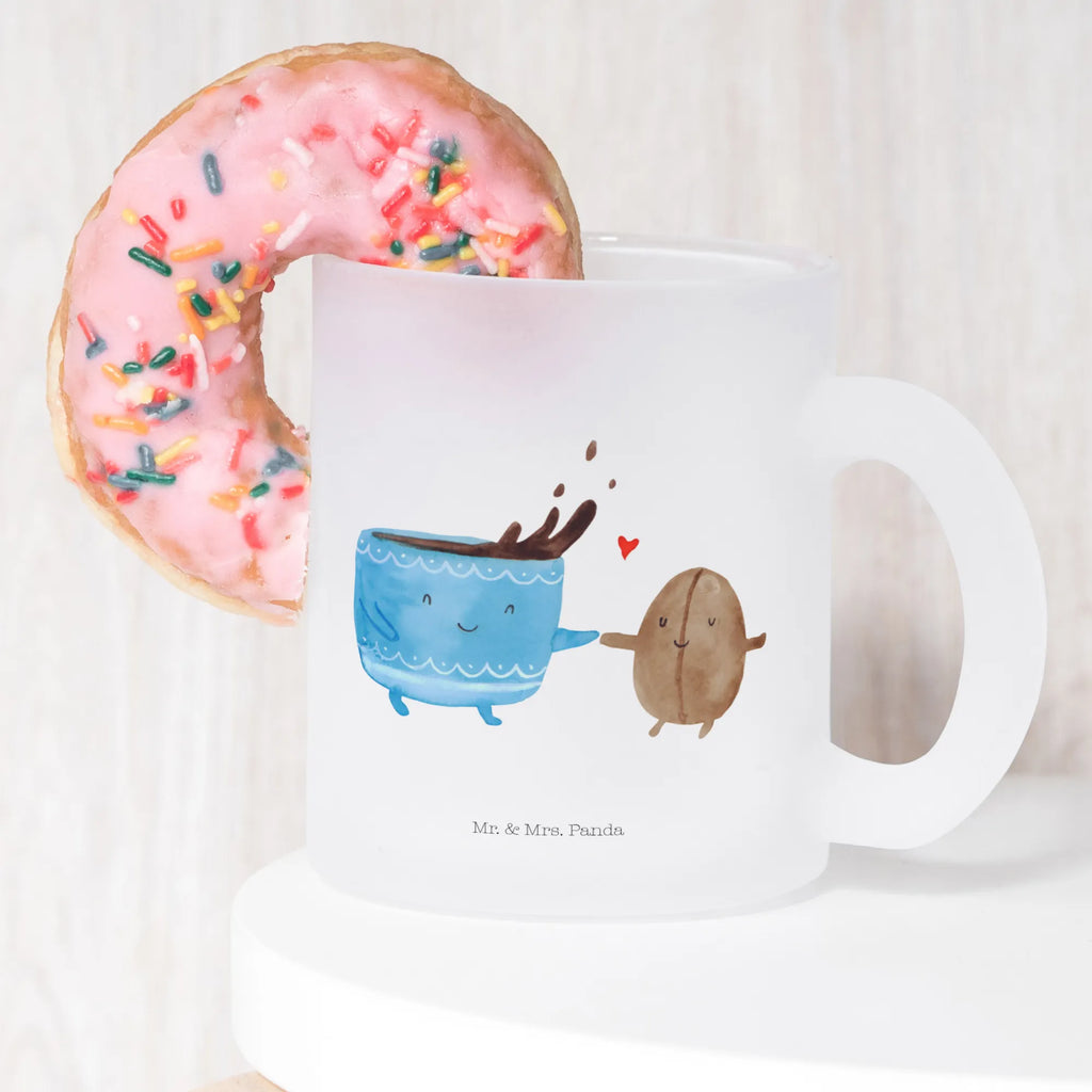 Glass tea cup Coffee Bean glass, mug, tea glass, Tea cup, tea, small animals, cute, funny, cute animal motives, hand drawn, small world, funny sayings, good mood, happy, gifts, gift ideas, special gifts, animal lover, card, satisfaction, pleasure, coffee bean, Coffee, happiness