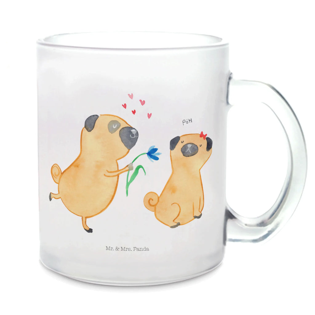 Glass tea cup pug In love glass, mug, tea glass, tea, Tea cup, dog, mutt, hound, woof, dog mama, dog breed, love dogs, love for dogs, dog decorative items, bag with dog print, funny gifts for dog owners, what do you give a dog lover, Christmas gifts for dogs, gifts for dogs, dog sayings, love saying. Engaged, gift friend, in love, Pug, dog love, love, partner, boob