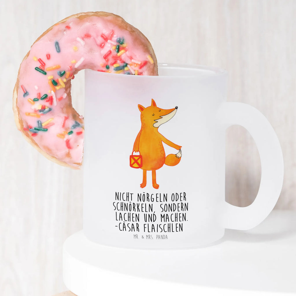 Teetasse Fuchs Laterne Haferl, Teetasse, getränkeglas, Trinkbecher, Becher, Tasse, kakaobecher, Kaffeebecher, glastasse, Glas Teebecher, Teetasse aus Glas, Henkeltasse, Kaffeetasse, Pott, Häferl, Teeglas, Trinkglas, Kakaotasse, Teetasse Glas, Glasbecher, getränkebecher, Motivtasse, Tee Tasse, Henkelbecher, Fuchs, Füchse, Laternenumzug, Cäsar Otto Hugo Flaischlen, Liebeskummer Spruch, Laterne, Aufmuntern, Spruch Trösten, Sankt Martin