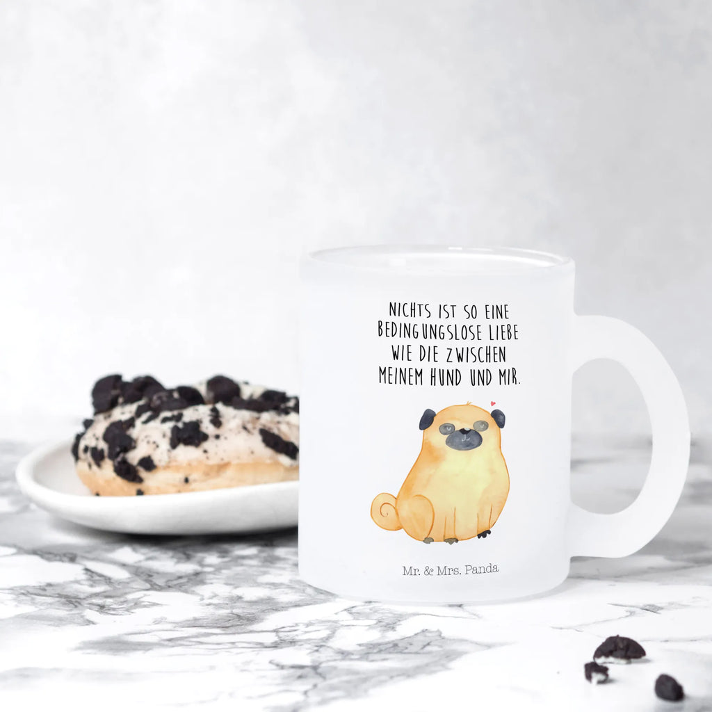 Glass tea cup Pug tea glass, tea, glass, Tea cup, mug, dog, mutt, hound, woof, dog mama, dog breed, love dogs, love for dogs, dog decorative items, bag with dog print, funny gifts for dog owners, what do you give a dog lover, Christmas gifts for dogs, gifts for dogs, dog sayings, dog love, Pug, love