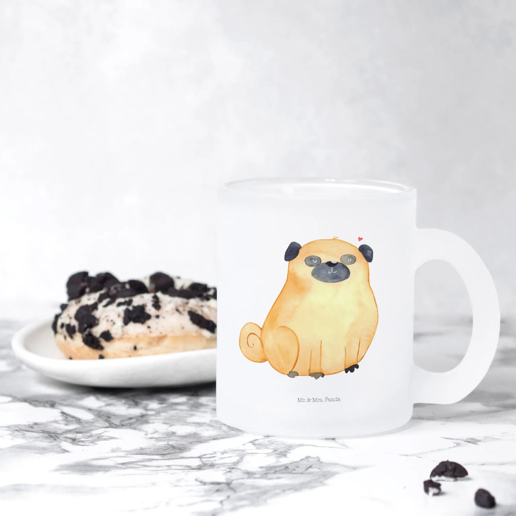 Glass tea cup Pug tea glass, tea, glass, Tea cup, mug, dog, mutt, hound, woof, dog mama, dog breed, love dogs, love for dogs, dog decorative items, bag with dog print, funny gifts for dog owners, what do you give a dog lover, Christmas gifts for dogs, gifts for dogs, dog sayings, dog love, Pug, love
