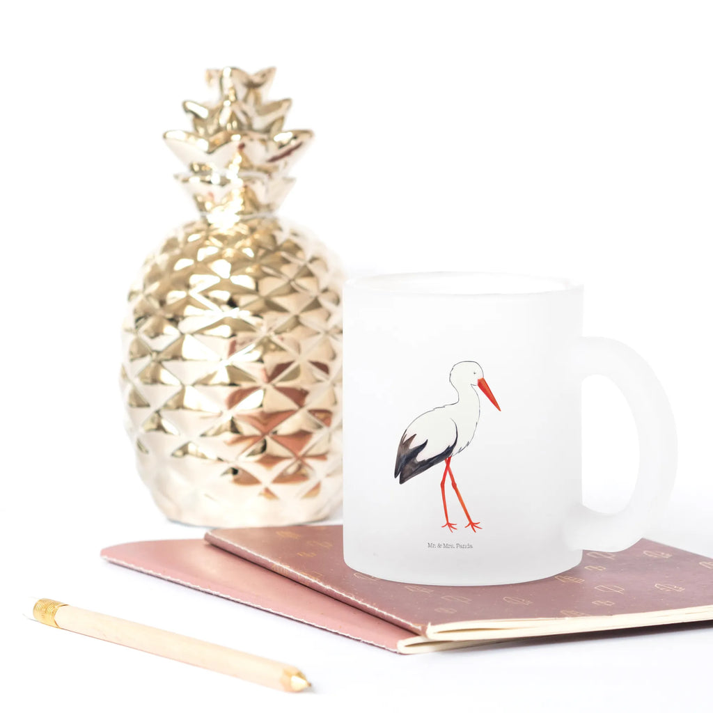 Teetasse Storch Glas Teebecher, getränkeglas, Trinkglas, Teetasse Glas, glastasse, becher glas, Teegläser, tasse glas, Becher, Teeglas, Große Teetasse, Teetasse aus Glas, Glasbecher, Tasse Für Tee, becher für tee, Tasse, Teetasse, Tee Tasse, Lustige Sprüche, Tiere, Tiermotive, Gute Laune, Baby, Mutter Werden, Mutter, Storch, Schwanger, Schwangerschaft, Geburt, Mütter, Störche, Babybauch