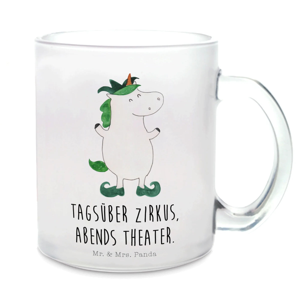 Teetasse Einhorn Joker Teetasse Glas, getränkeglas, Henkeltasse, Tee Tasse, Glas Teebecher, Teetasse aus Glas, Henkelbecher, Teetasse, Motivtasse, Teeglas, Haferl, Trinkglas, Häferl, glastasse, Kakaotasse, Pott, getränkebecher, Glasbecher, Unicorn, Einhorn, Einhörner, Einhorn Deko, Mittelalter, Gaukler, Kasper, Hofnarr